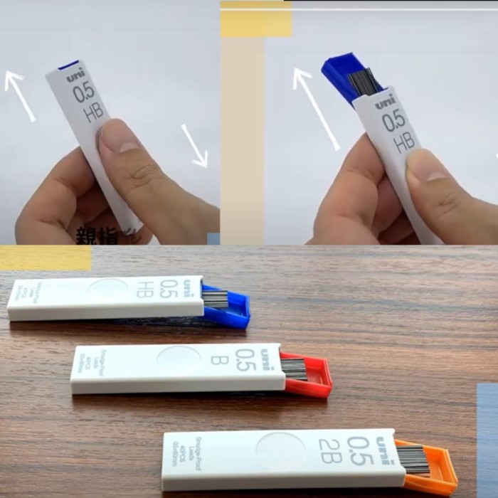

Uni Mechanical Pencil Lead Nano Dia 0.5 Ul-S-0.5-40 Isi Pensil Mekanik #Original