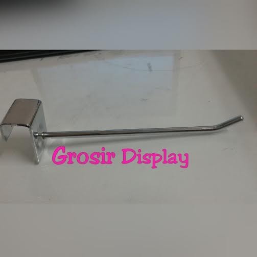 TERBARU Gantungan Aksesoris Toko Handphone Hook Pipa Kotak Panjang 20cm