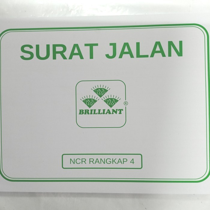 

Surat Jalan 4 Ply Brilliant #Original