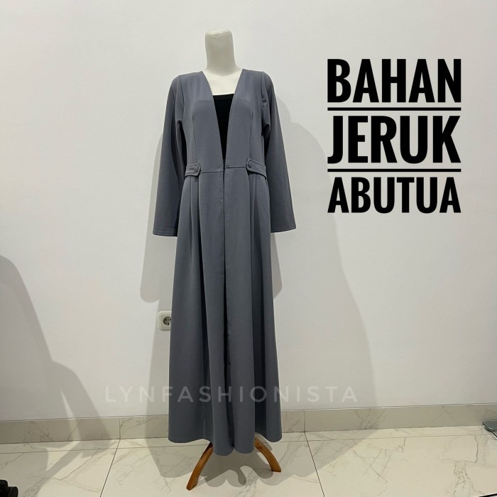 Long Cardigan Wanita Lengan Panjang/ Vika Outer/Blezer Gas Tebal
