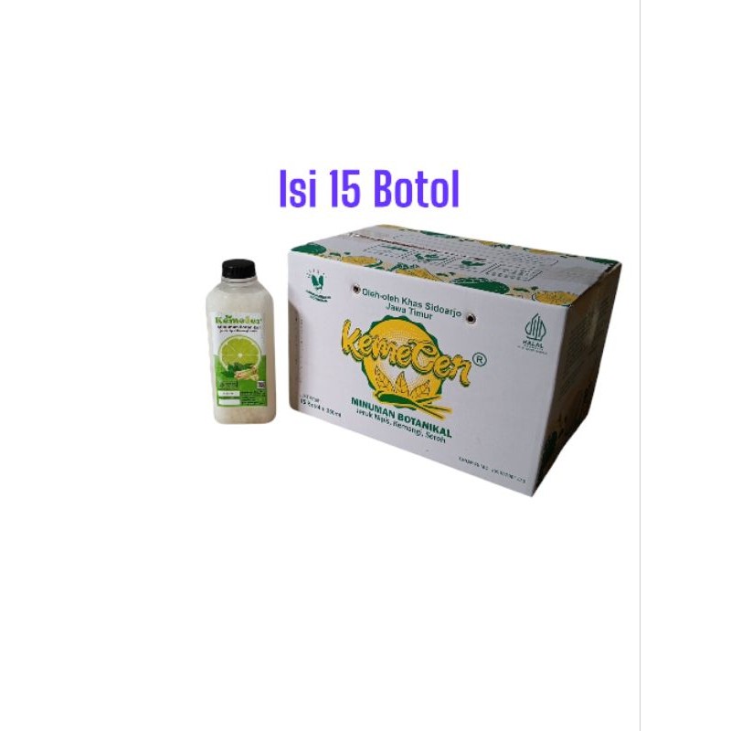 

KemeCer Paket isi 15 Botol Minuman jeruk nipis krian Sidoarjo.