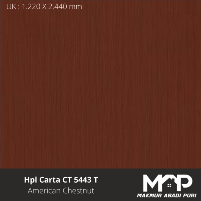 Terlaris Produk Hpl Carta CT 5443 T ( American Chestnut )