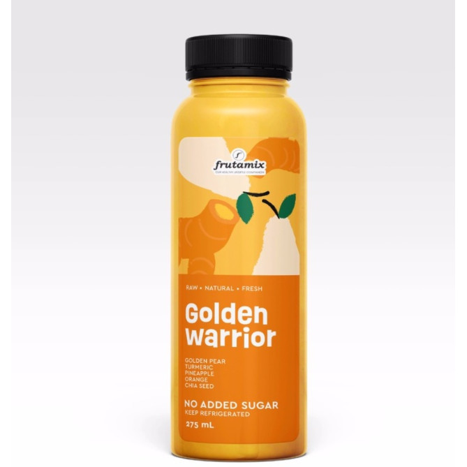 

Ready FRUTAMIX - Golden Warrior Cold Pressed Juice 275 mL NO ADDED SUGAR