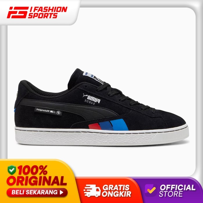 SEPATU SNEAKERS PRIA PUMA BMW MMS SUEDE T 30834501 ORIGINAL