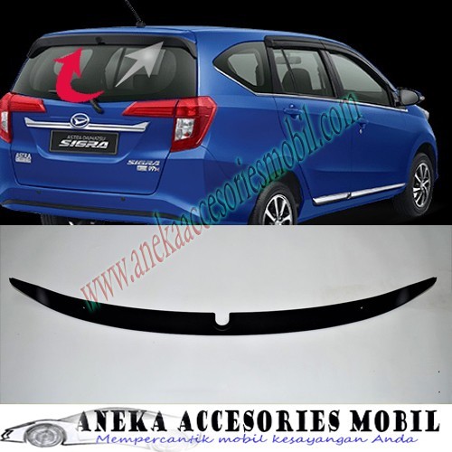 Spoiler / Rear Spoiler Belakang Model Ori Luxury Daihatsu Sigra
