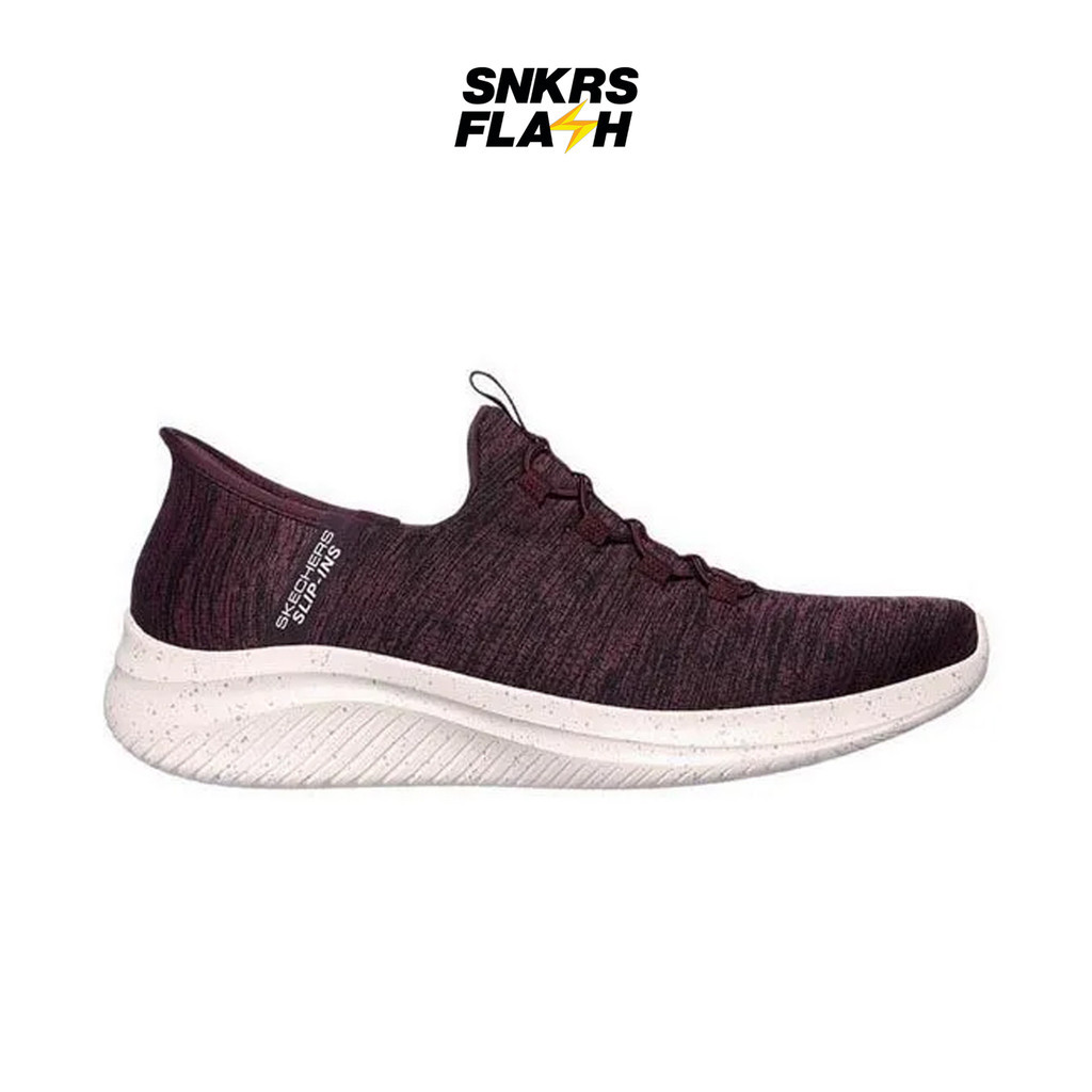 SKECHERS Sport Ultra Flex 3 Burgundy Sepatu Training Pria - 232936BURG - Size 45.5