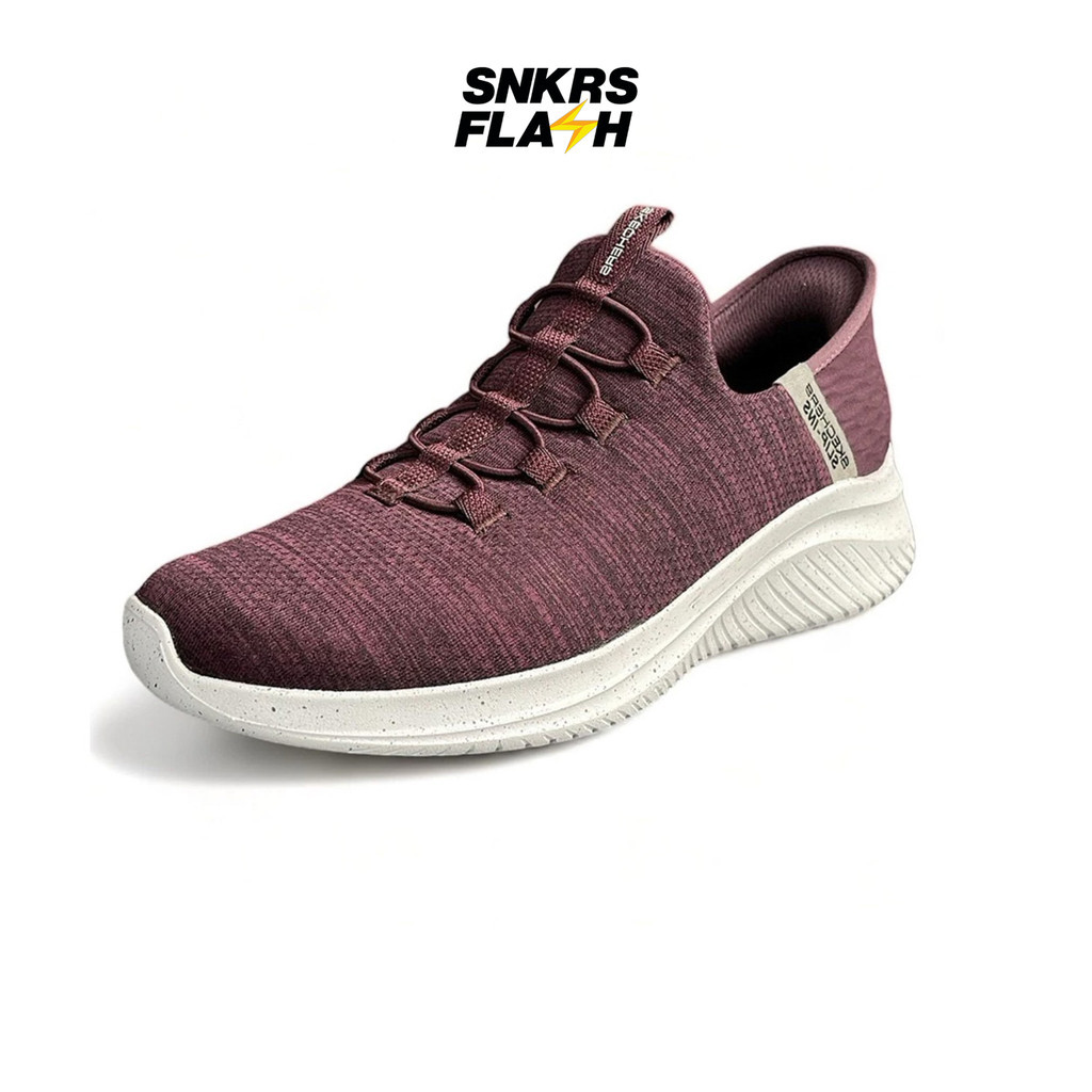 SKECHERS Sport Ultra Flex 3 Burgundy Sepatu Training Pria - 232936BURG - Size 45.5