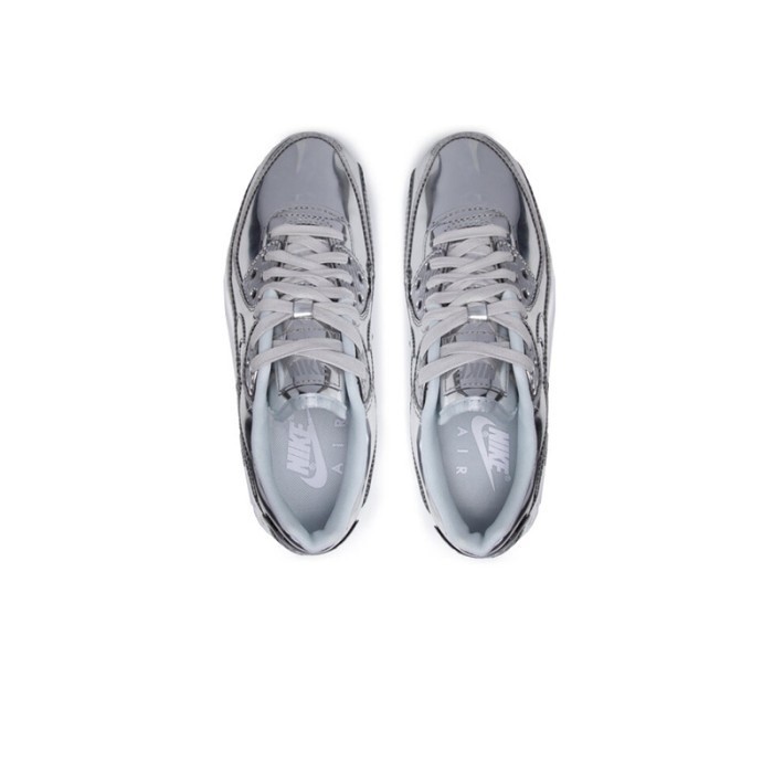 NIKE Air Max 90 Metallic Pack Silver Sepatu Pria - CQ6639001 - Size 36