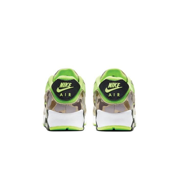 NIKE Air Max 90 Green Camo Sepatu Wanita - CW4039300 - Size 37.5