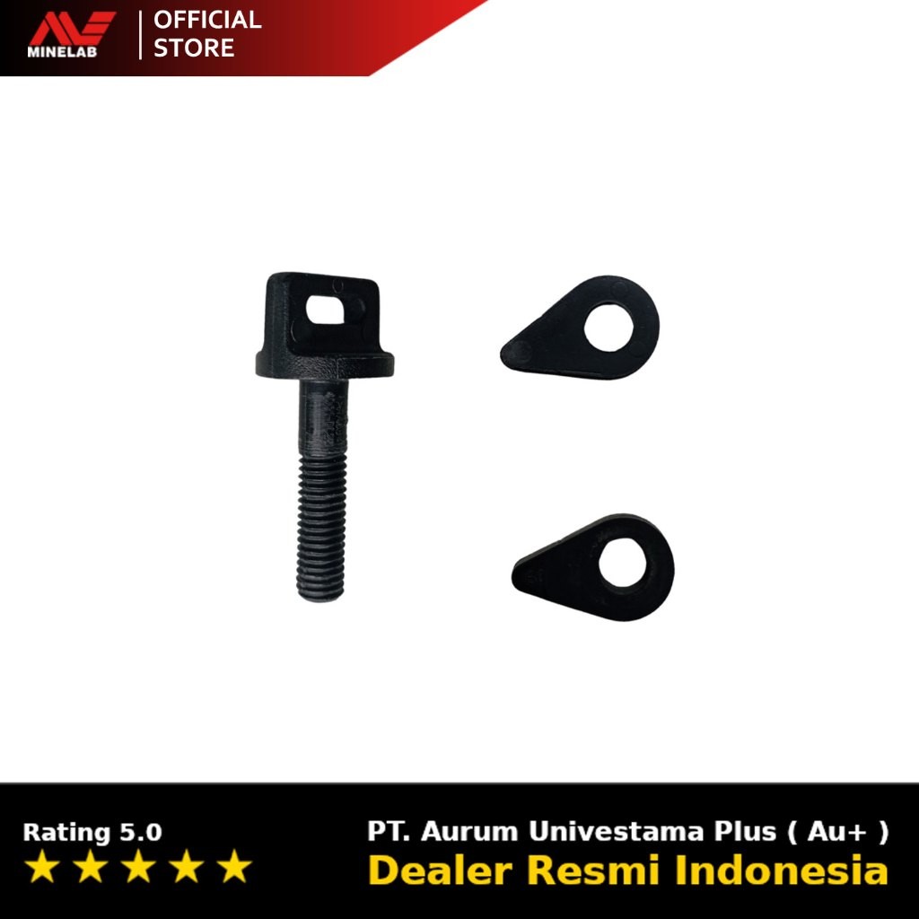 Baut Pengunci Coil Set Metal Detektor untuk Minelab Vanquish 340, 440 & 540 Premium / Pro