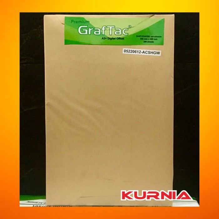 

Stiker Kromo Graftac/Sticker Chromo High Glossy White Uk A3+ (250 Lbr)