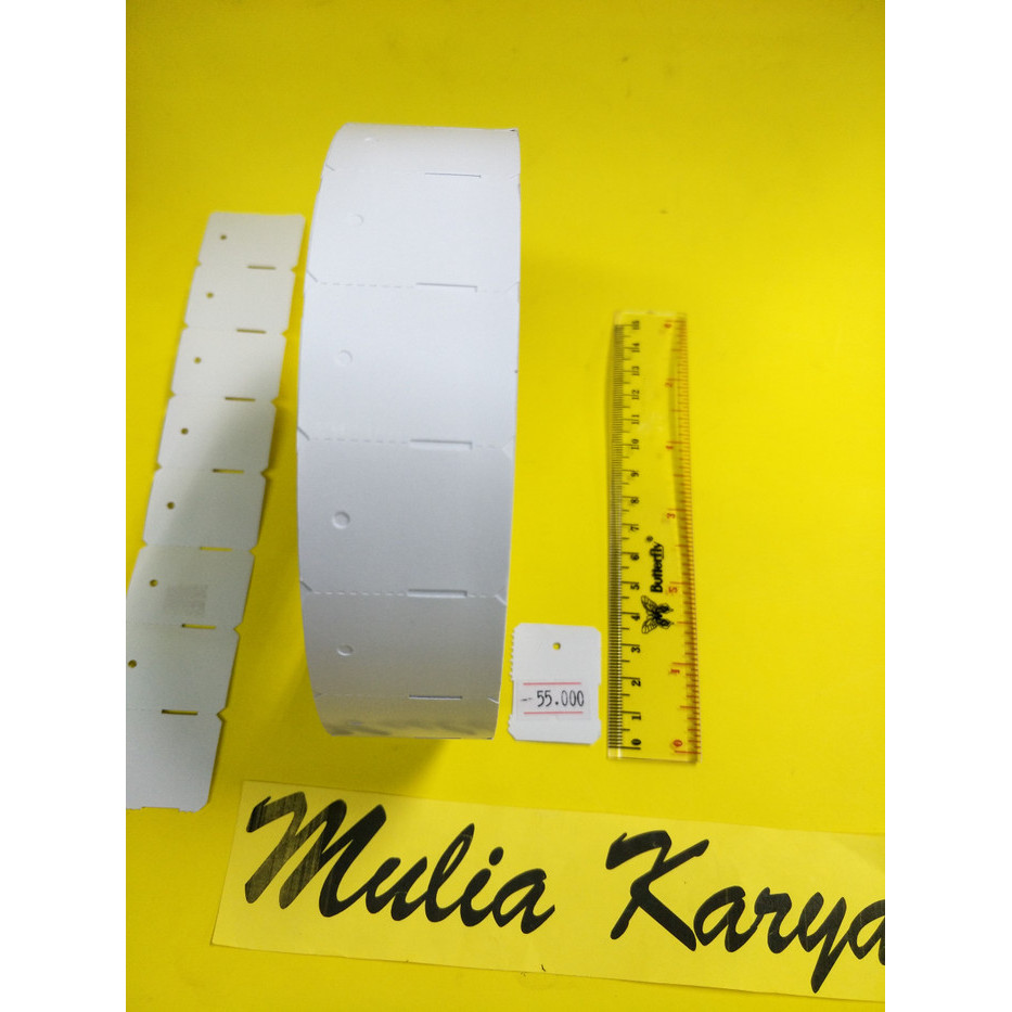 

Karton price tag / Kertas tag harga