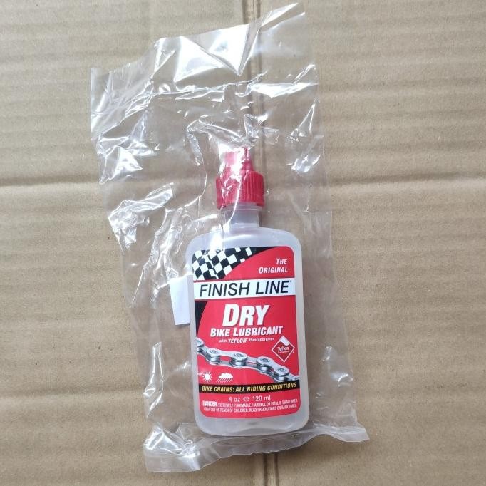 Finish Line Teflon Plus Dry Lube 120 ml. Pelumas Rantai Finish Line