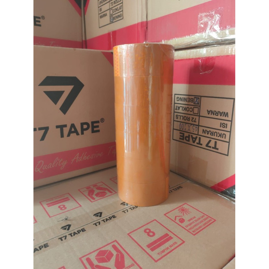 

6Pcs Lakban T7 Tape 45X100