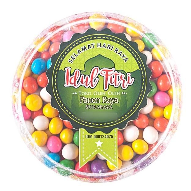 

Kue Kering Lebaran / Kue Kering Natal Coklat Warna Warni PR Toples Kecil