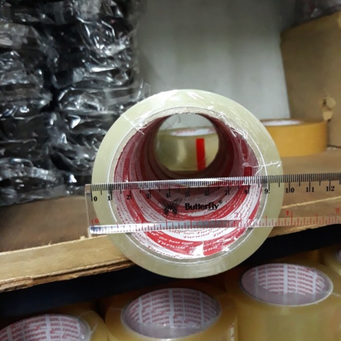 

NEW (DUS CARGO) LAKBAN MURAH BENING COKLAT 2 INCH 45 MM x 50 METER - AH