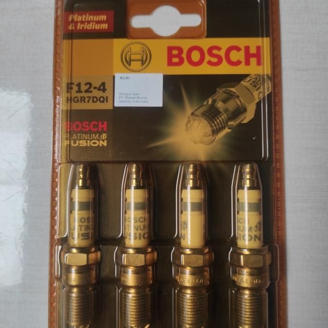 BUSI BOSCH PLATINUM FUSION F12-4 HGR7DQI MOBIL BMW MERCEDES VW 10 pcs