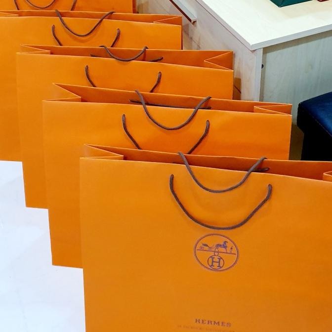 Sale New Paperbag Hermes Small / Xl Authentic Ori Kelly Birkin Lindy Pb Bag