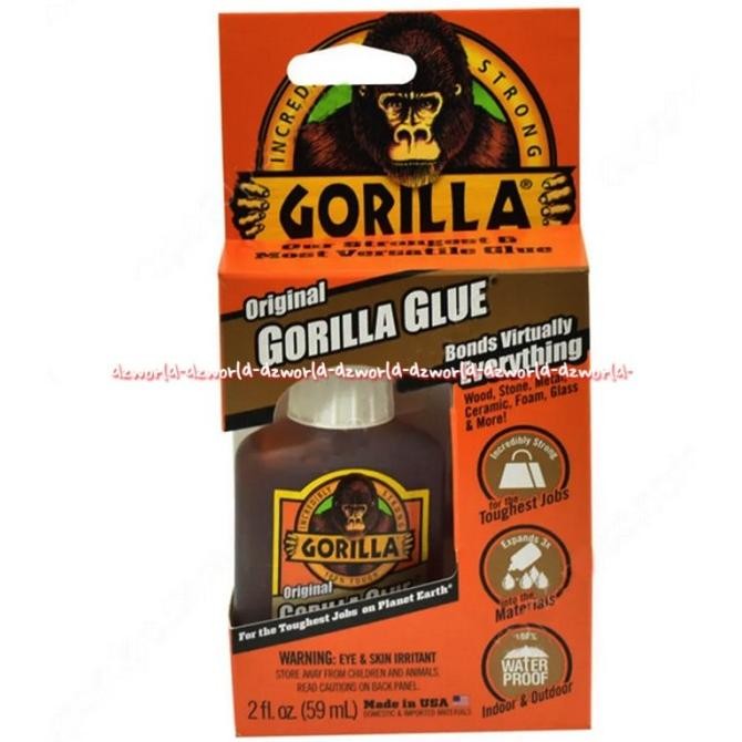 

Gorilla Original Glue Bond Virtually Everything 59m Lem Cair Kuat