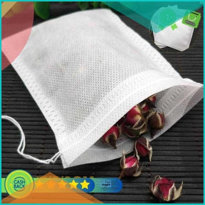 

Kantung Teh Celup Filter Saringan Teh Teabag Berbagai Ukuran 100pcs 11