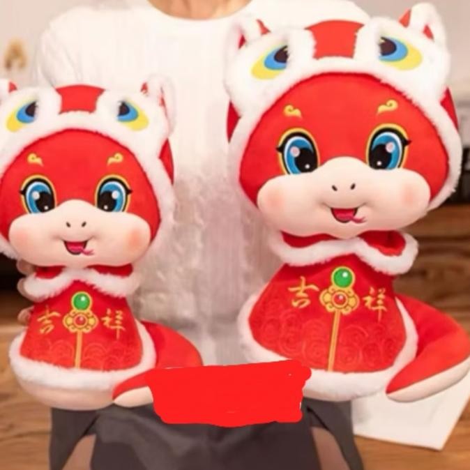 Boneka shio naga imlek 2025 KS