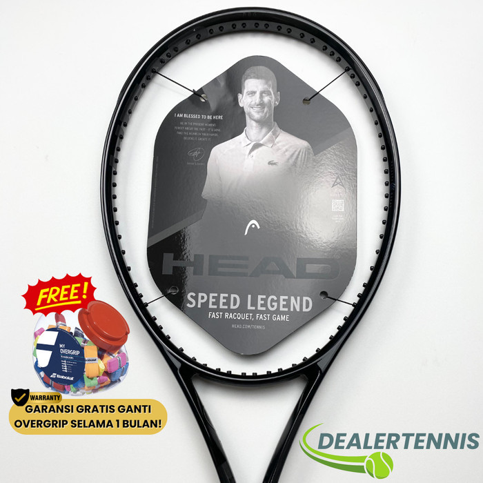 Raket Tenis Head Speed Legend MP 2024/Tennis Racket Head Speed Legend MP All Black Original - MP