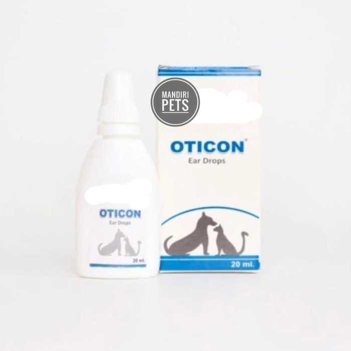 Oticon Ear Drops 20ml - Oticon Ear Mites Obat Kutu Telinga Anjing