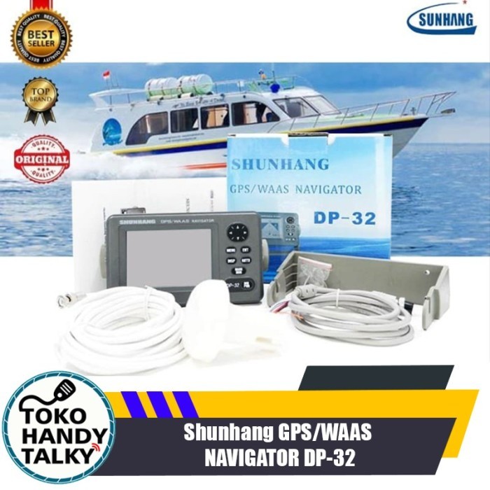 SUNHANG GPS WAAS NAVIGATOR DP-32 GPS KAPAL NAV SHUNHANG DP 32 DP32 ORI