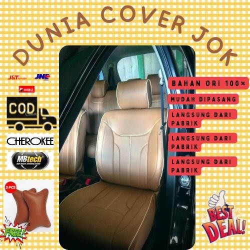 Sarung Jok Mobil Avanza Xenia Calya Sigra Ertiga Innova 3 Baris Bahan Zeus