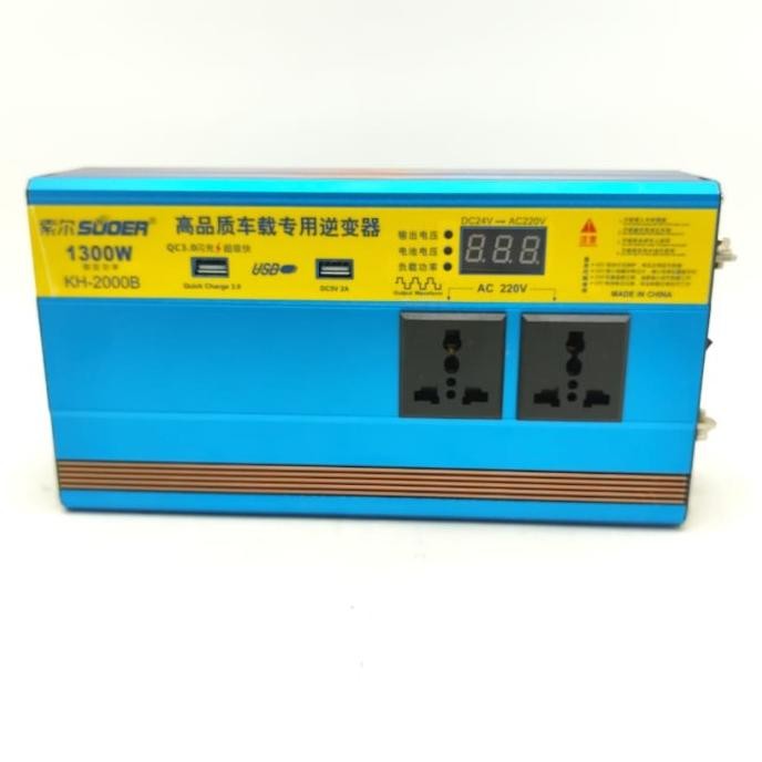 POWER INVERTER DC 24V TO AC 220V 2000 WATT DC TO AC SOLAR POWER INVERTER