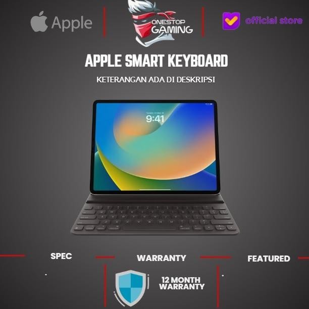 Grosir Apple Smart Keyboard / Magic Keyboard For Ipad - Ipad 1 Tahun