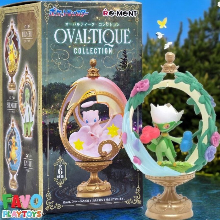 RE-MENT Pokemon Ovaltique Collection Series Blind Box Figure Rement
