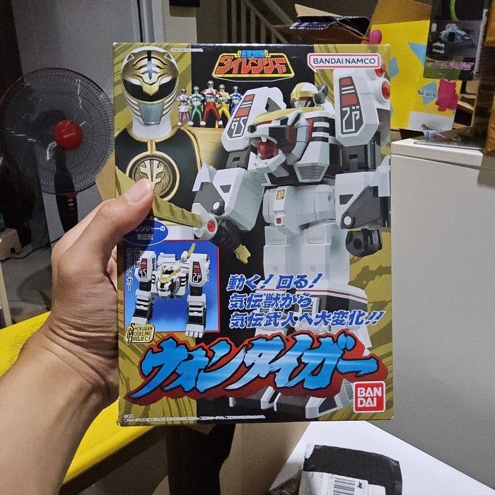 SMP White Won Tiger Zord Megazord Thunder power rangers Dairanger oh