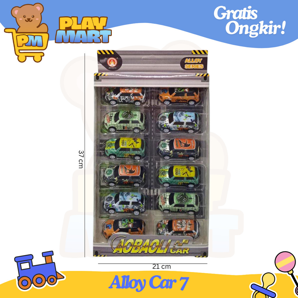 Mainan Anak Mobil-Mobilan Aobaoli Mainan Anak Mobil-Mobilan Set