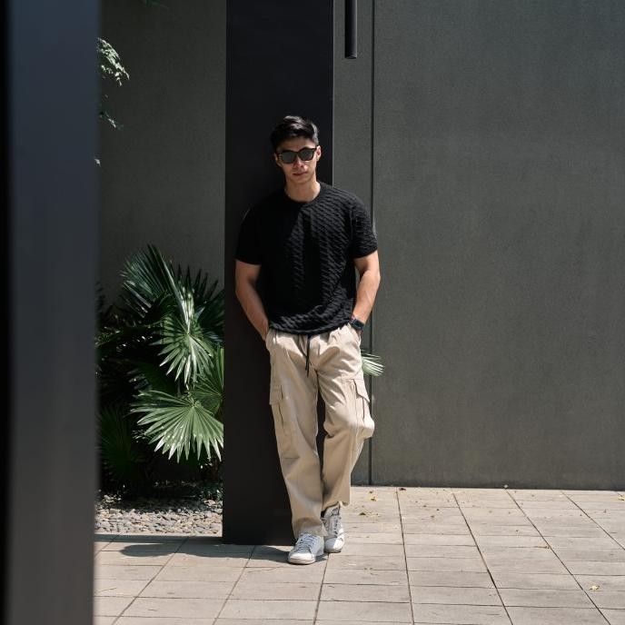 Sale Kale Felix - Sweater Rajut Pria - Sweater Rajut Lengan Pendek