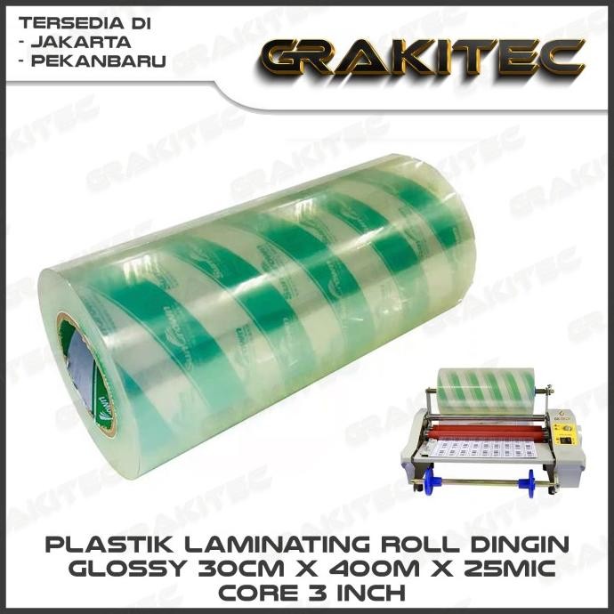

PLASTIK LAMINATING ROLL DINGIN GLOSSY / DOFF