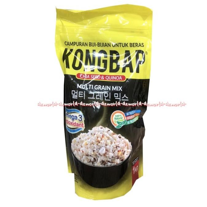 

Kongbap Chia Seed & Quinoa Multi Grain Mix Campuran Bijian Beras 1kg