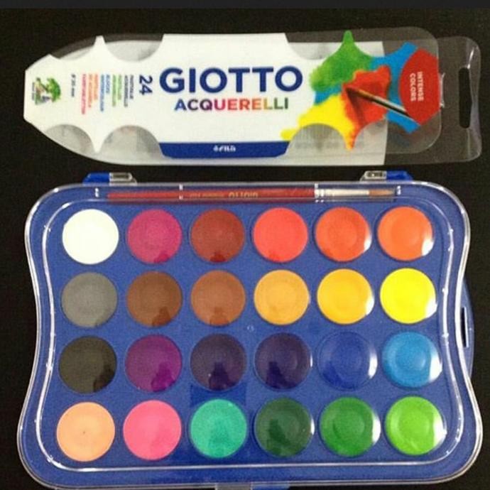 

Best Seller GIOTTO ACQUERELLI MINI 24 WARNA WATERCOLOR CAT AIR