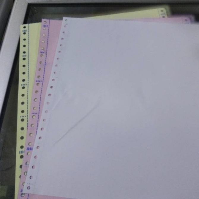 

Spot barang Kertas continuous form print NCR 3 rangkap ply A4 surat jalan