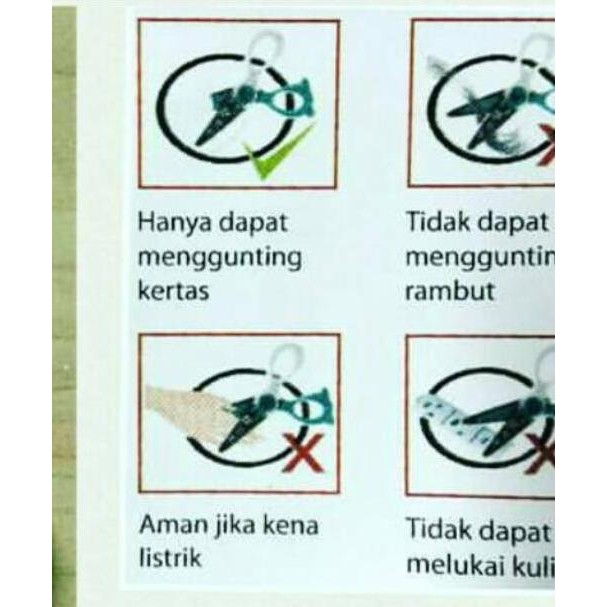 

New Stok GUNTING ANAK / Safety SCISSOR FOR KIDS MAPED