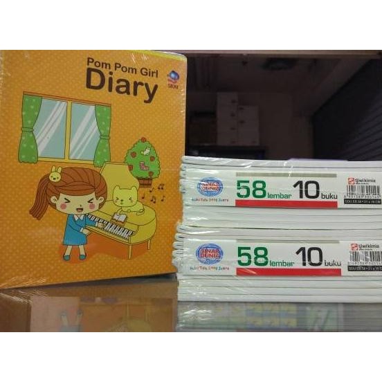 

Top sale Buku Tulis SIDU 58 lembar Sinar Dunia