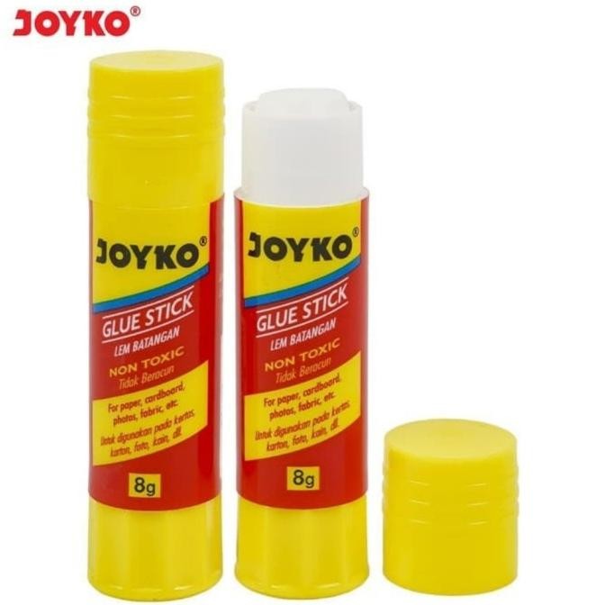 

Ready Terkini Lem Stick Glue Stick Joyko 8 gram GS-09