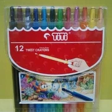 

Flash Sale Crayon putar titi 12 warna / twist crayon / krayon putar