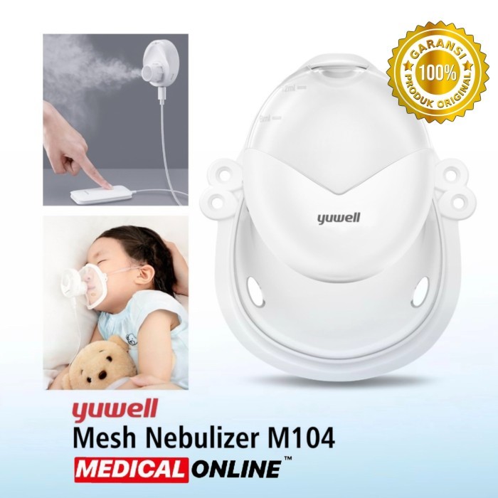 NEBULIZER YUWELL M104 MESH PORTABLE NEBULIZER ANAK DEWASA MEDICAL