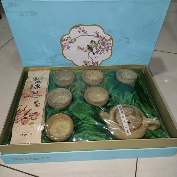 1SET CANGKIR PAKET TEH 63 2807T