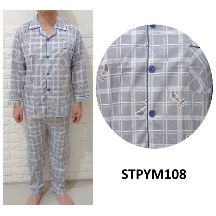 Piyama Pria Baju Tidur Pria Piyama Laki Baju Tidur Laki Dewasa Kotak