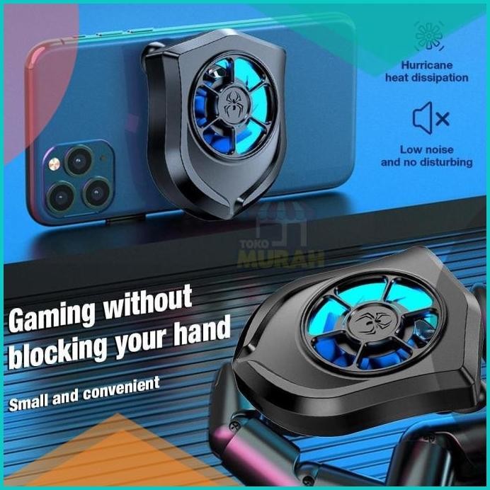 HURRICANE Cooling Fan Mobile Mini for MLBB CODM PUBG LOKI 11OKTZ4 perk