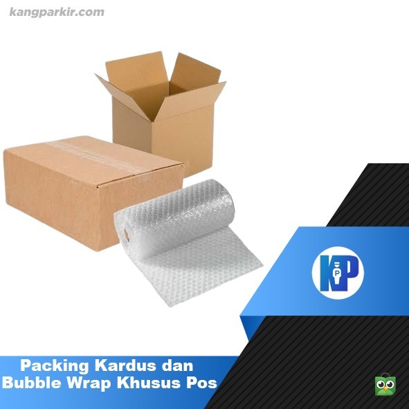 

Packing Kardus dan Bubble Wrap Khusus Pos