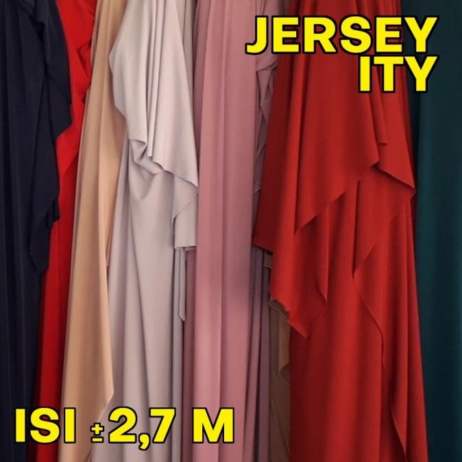 GROSIR KAIN KILOAN JERSEY ITY POLOS MURAH