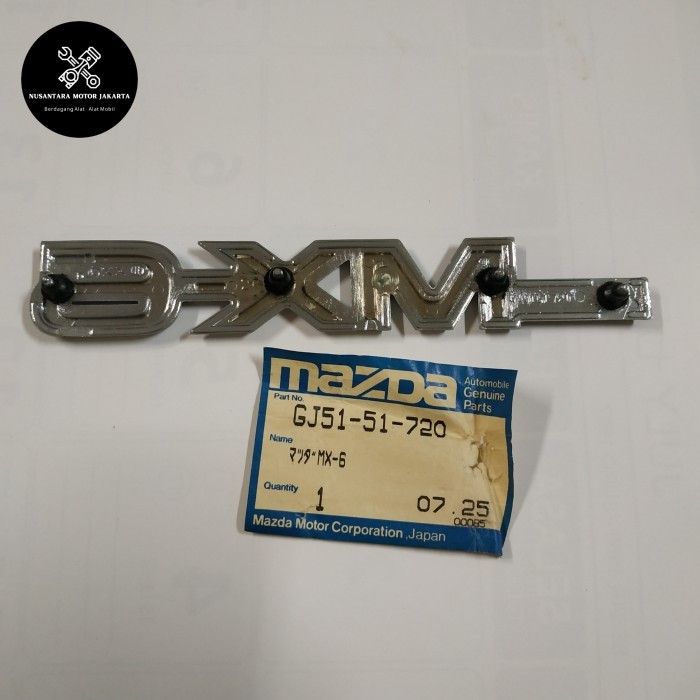 Logo Emblem Mazda Mx6 Mx-6 Genuine Parts Gj5151720